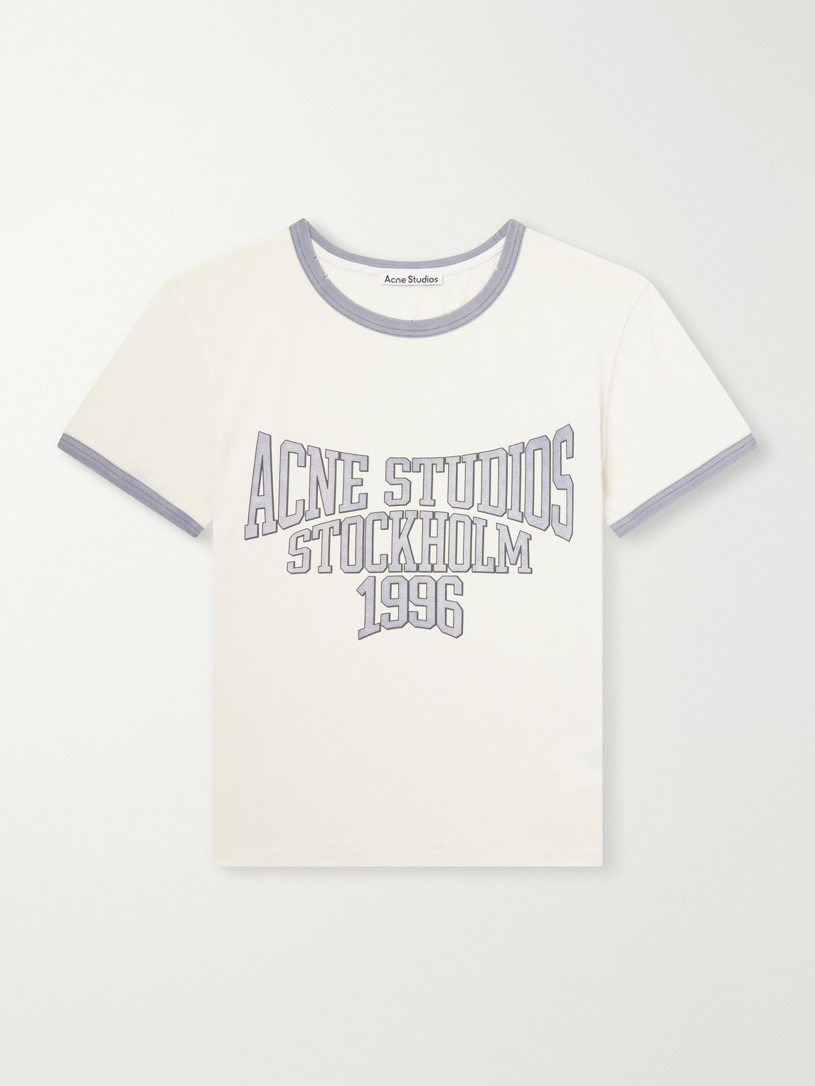 Acne Studios – Logo-Print Cotton-Jersey T-Shirt