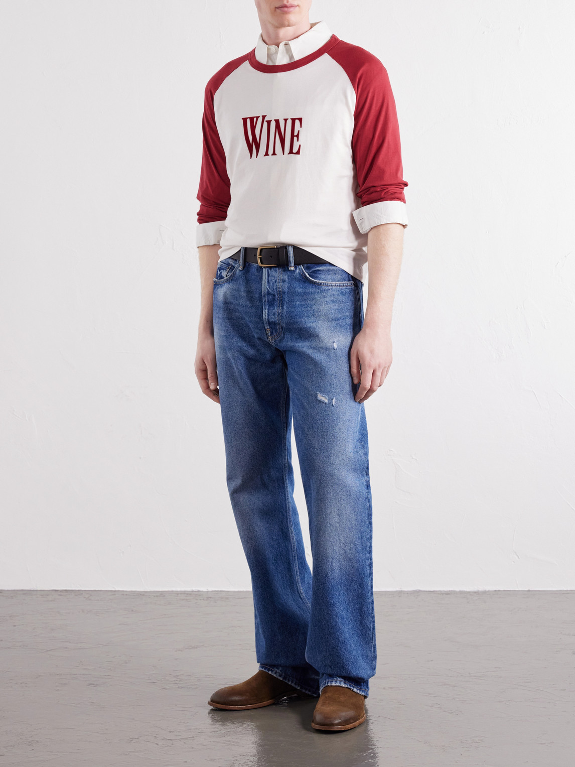 Logo-Appliquéd Cotton-Jersey T-Shirt