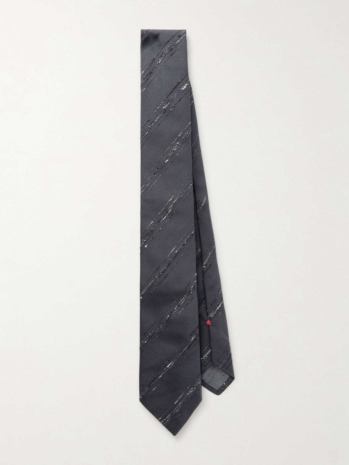 Brunello Cucinelli 8cm Silk and Cotton-Blend Tie - Men