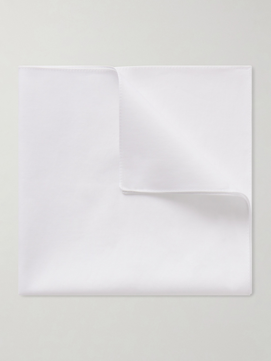 Brunello Cucinelli Cotton-Twill Pocket Square - Men