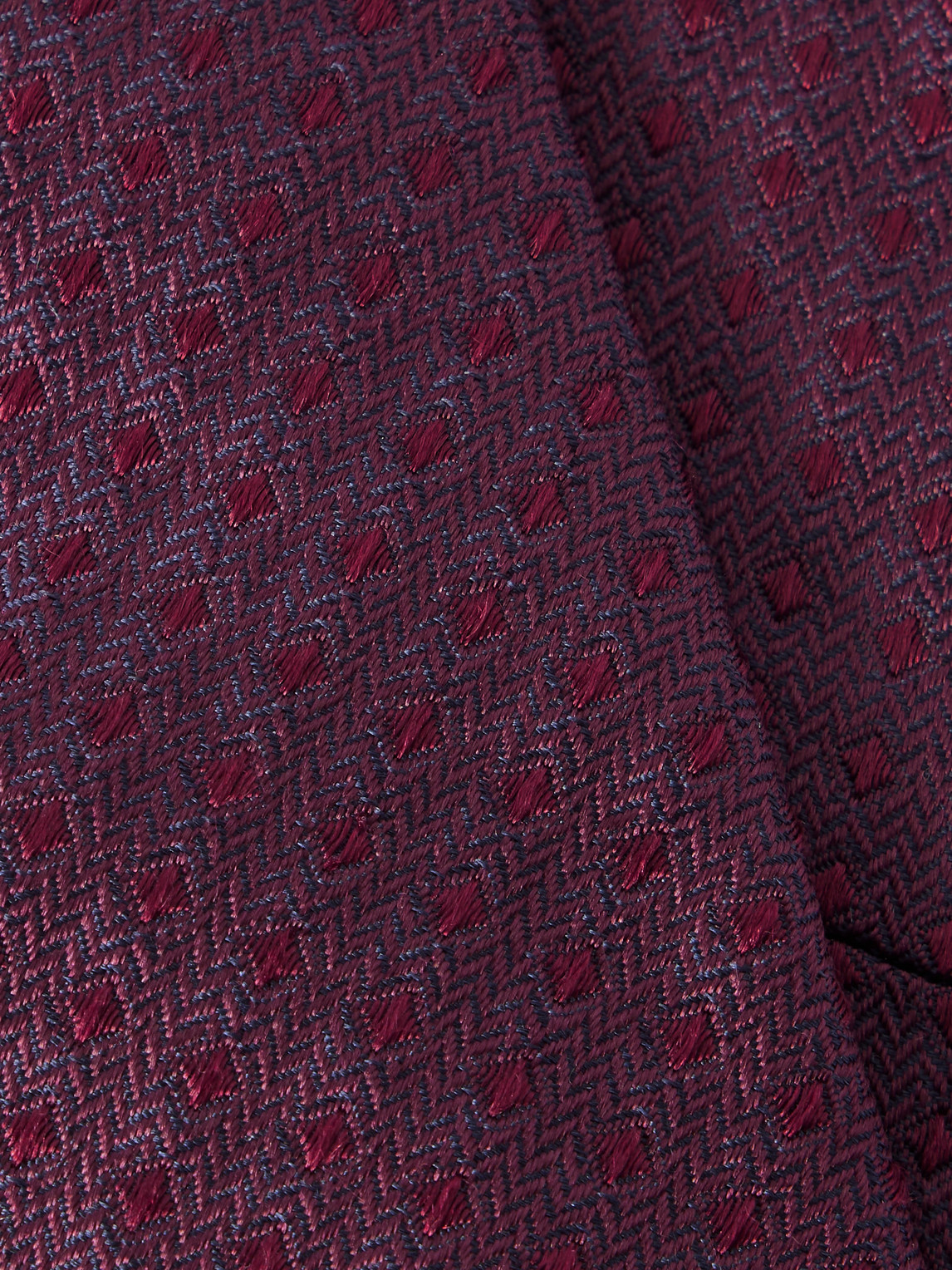 Brunello Cucinelli 8cm Polk-Dot Silk-Jacquard Tie - Men | Thumbnail 4 Brunello Cucinelli 8cm Polk-Dot Silk-Jacquard Tie - Men | Thumbnail 4