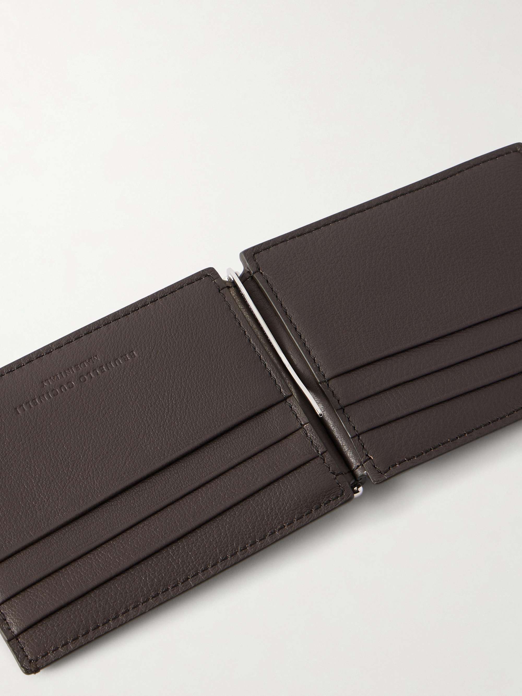 セール　BRUNELLO CUCINELLI コードバン 　財布 BRUNELLO CUCINELLI Leather Wallet for Men | MR PORTER