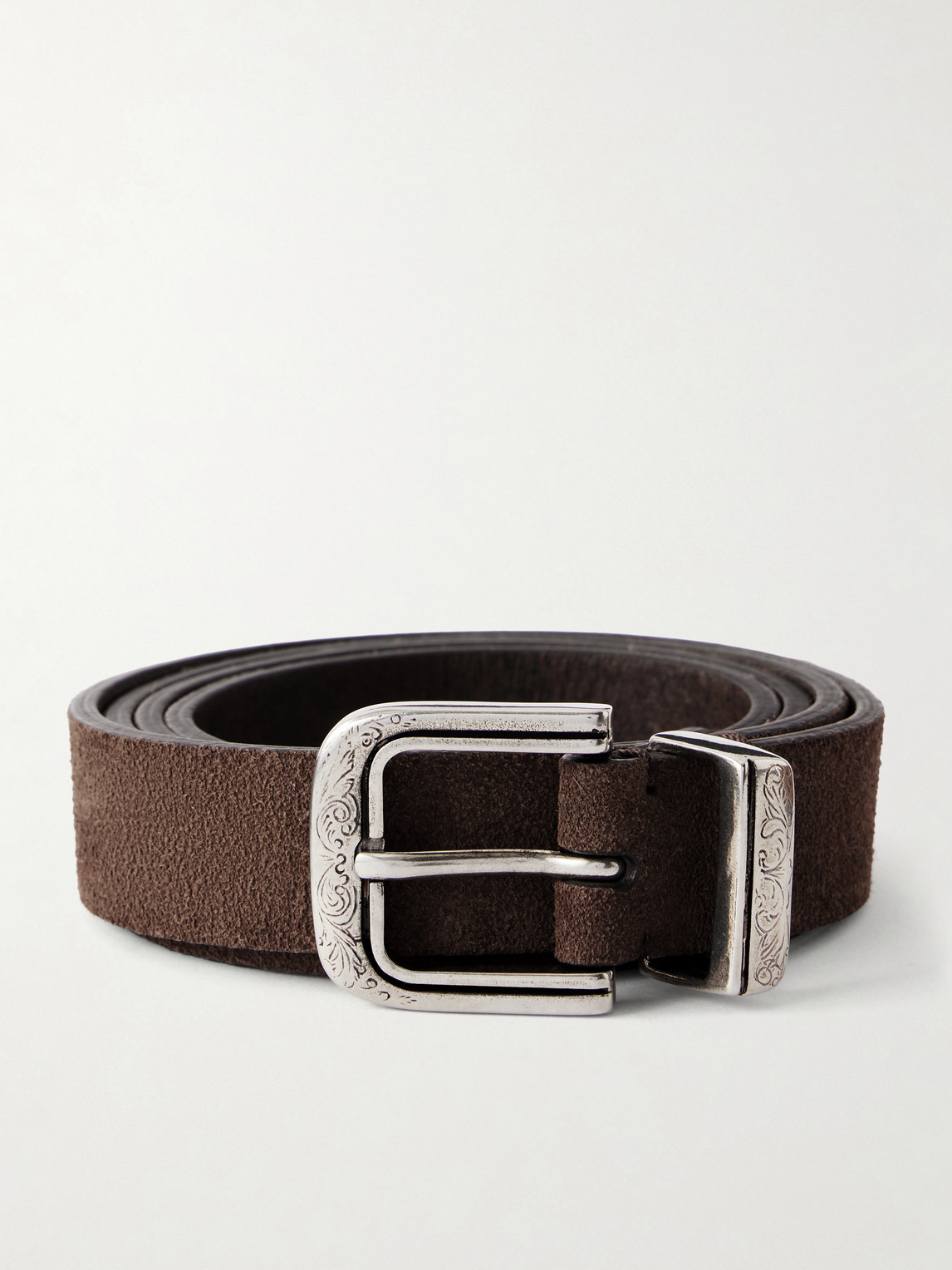Brunello Cucinelli 3cm Suede Belt - Men