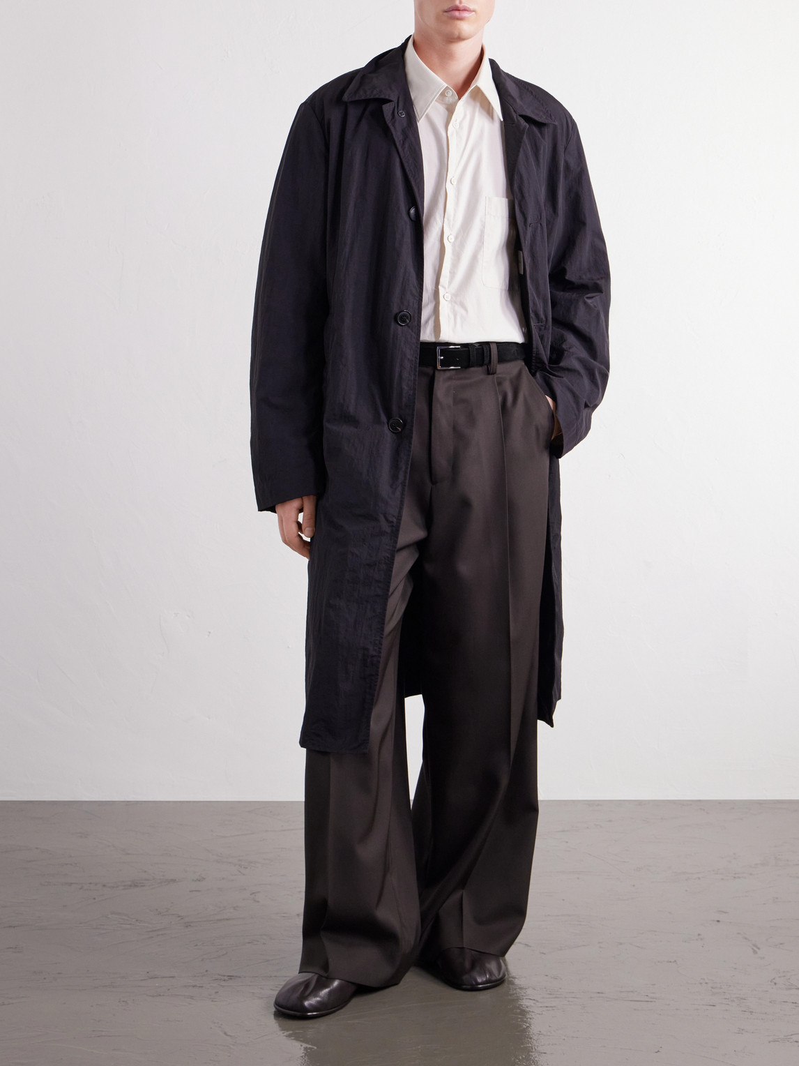 Cotton And Silk-Blend Shirt