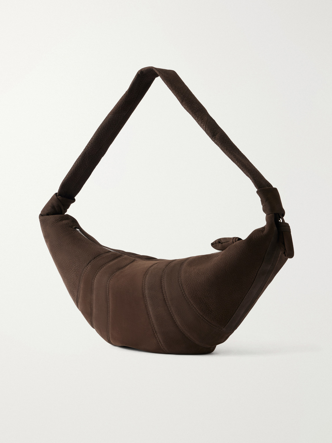 Croissant Nubuck Messenger Bag
