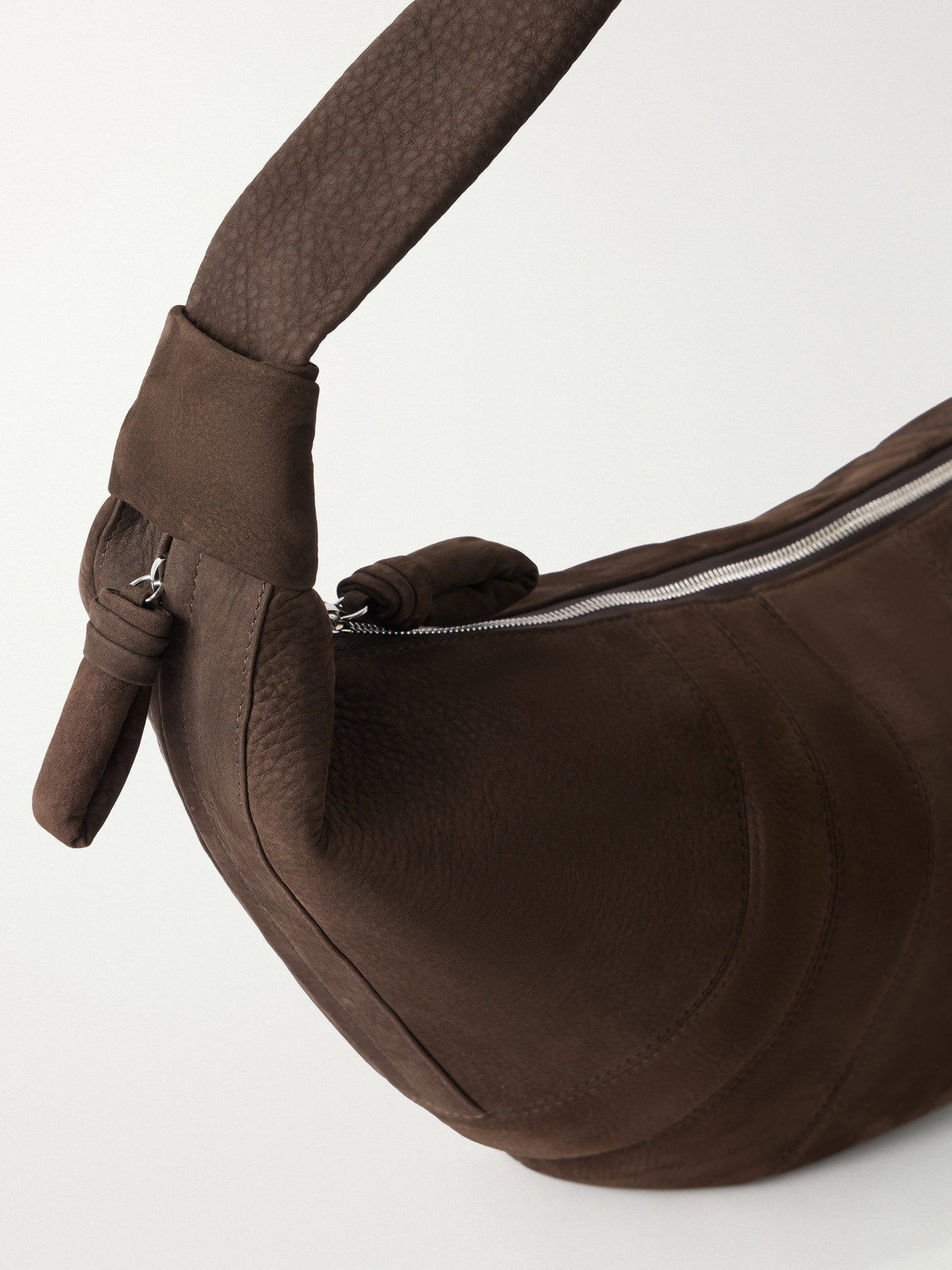 Croissant Nubuck Messenger Bag