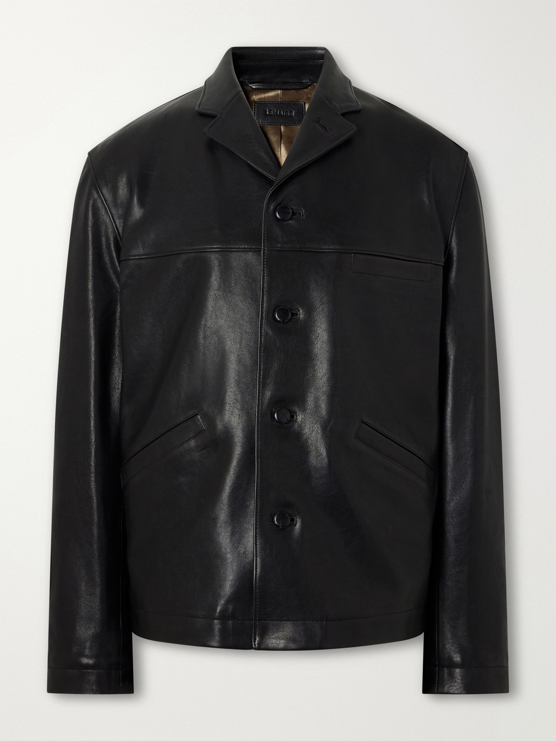 Paneled Leather