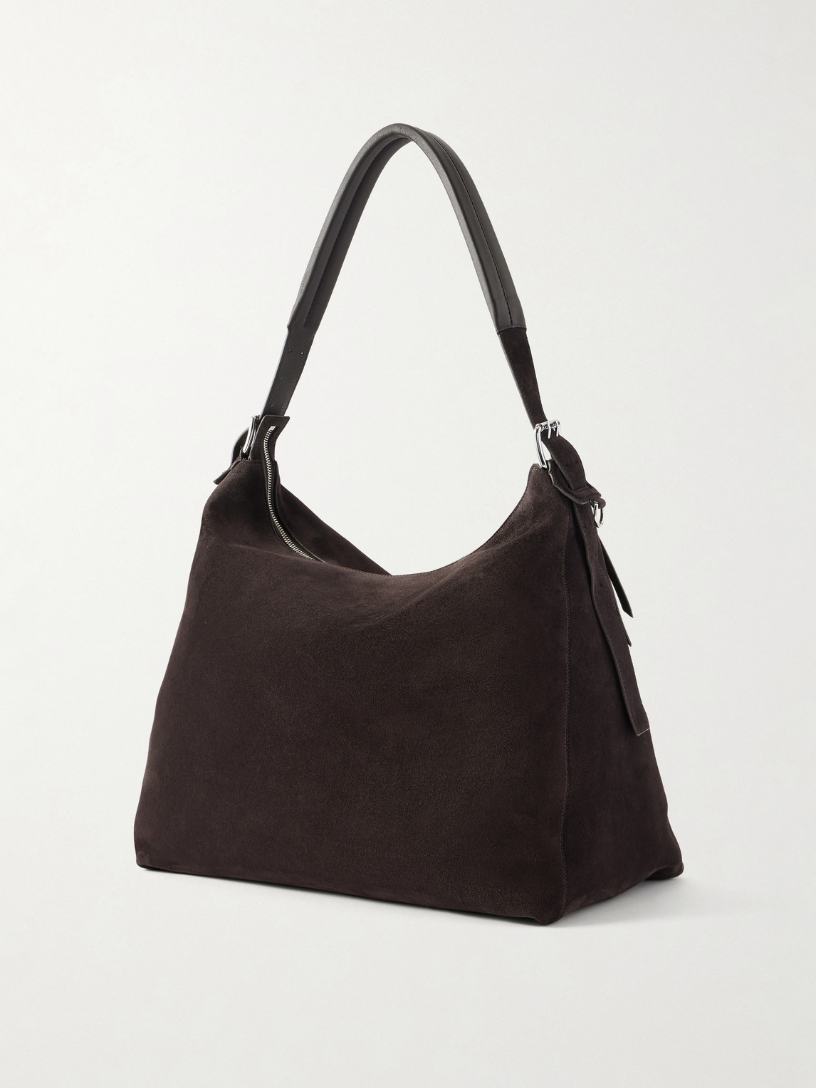  Lemaire - Suede Messenger Bag - Men - Brown 