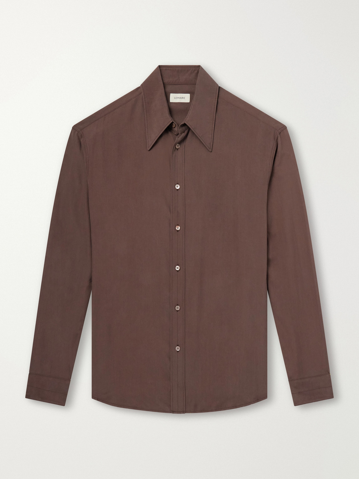 Woven-Silk Shirt