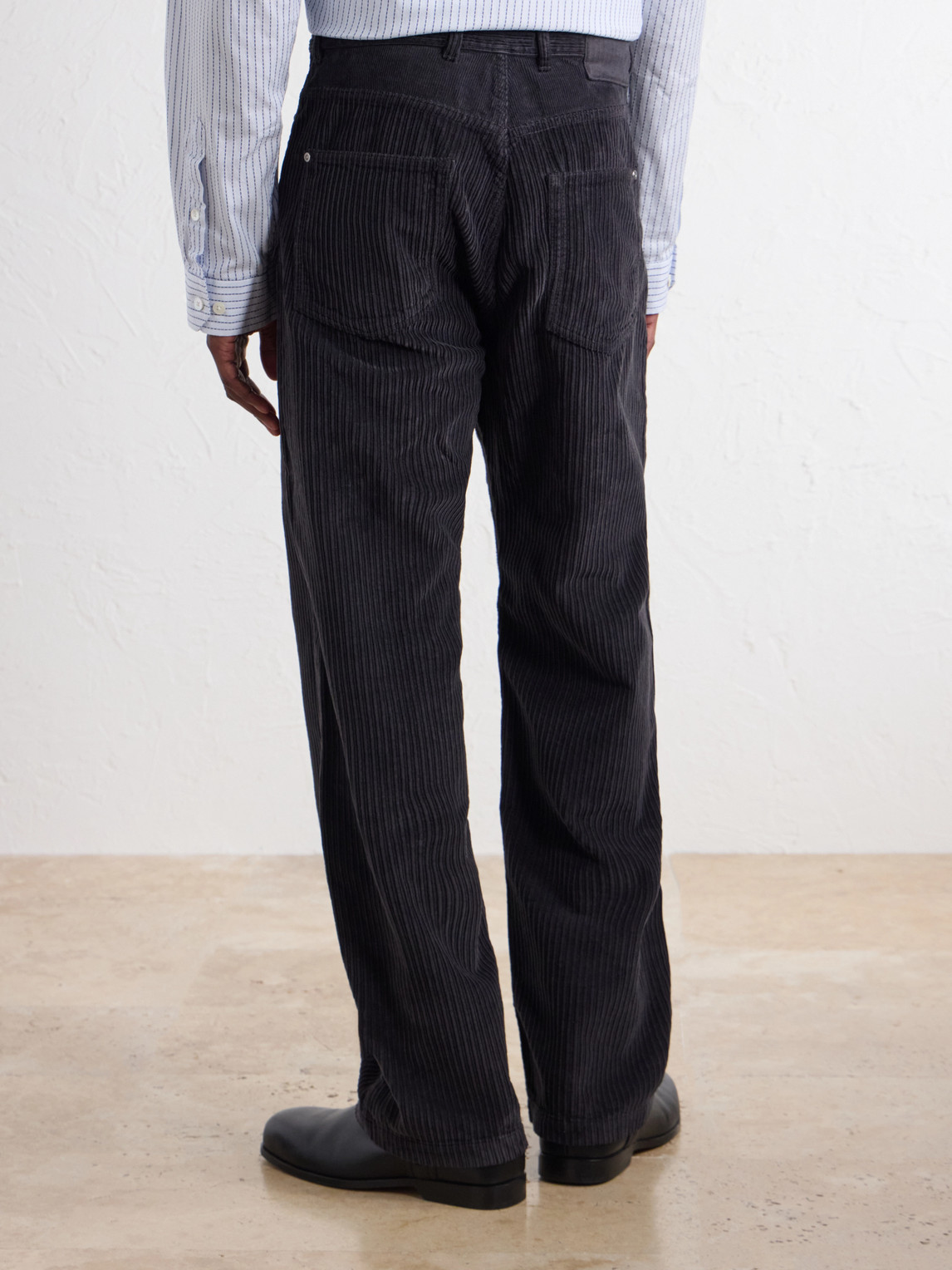 Straight-Leg Cotton- Corduroy