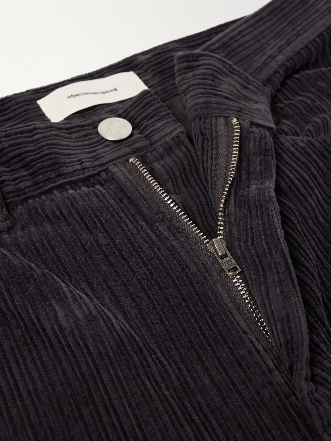 Straight-Leg Cotton- Corduroy