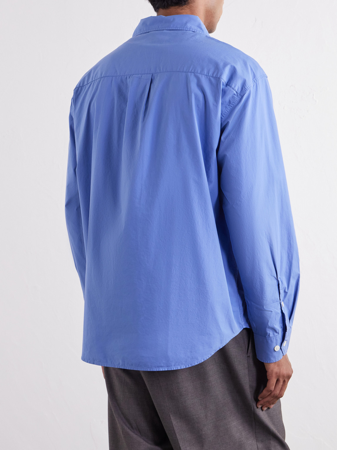 Generous Cotton-Poplin Shirt