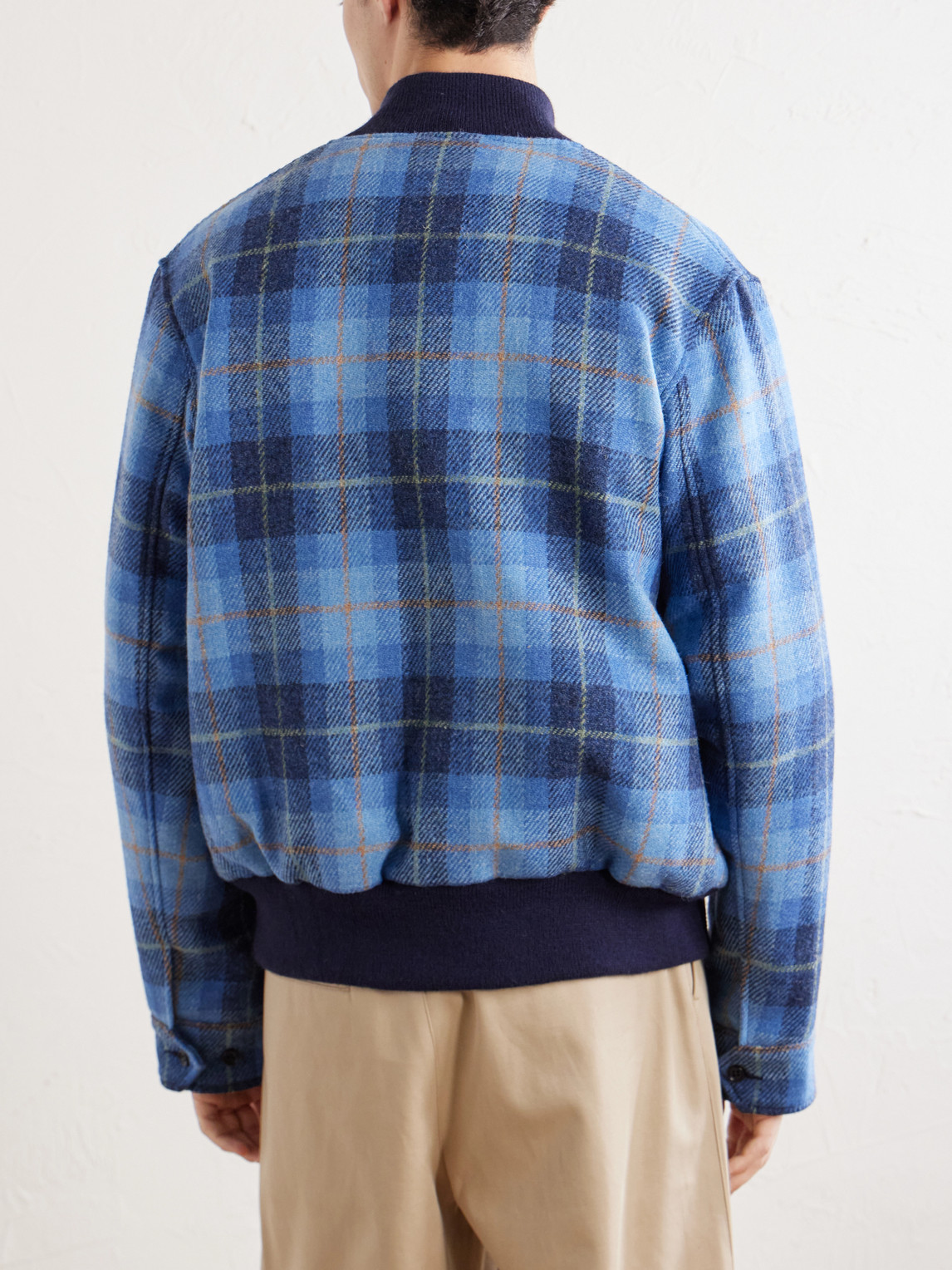 Harris Tweed Bomber Jacket