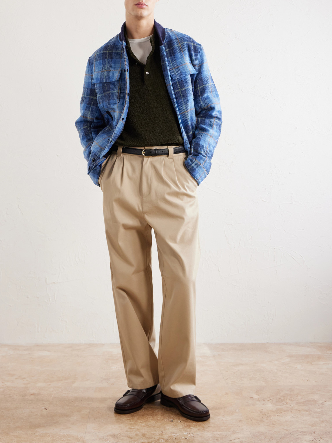 Harris Tweed Bomber Jacket
