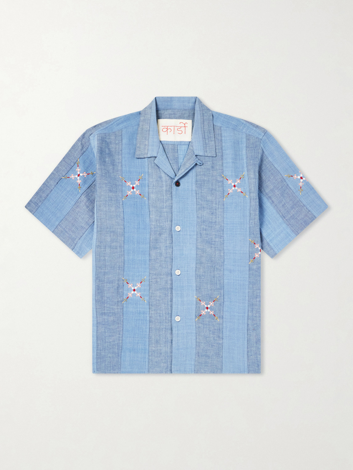 Kardo Ronen Cotton Shirt In Blue