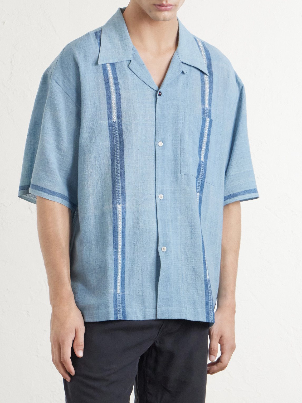Rohit Embroidered Cotton Shirt