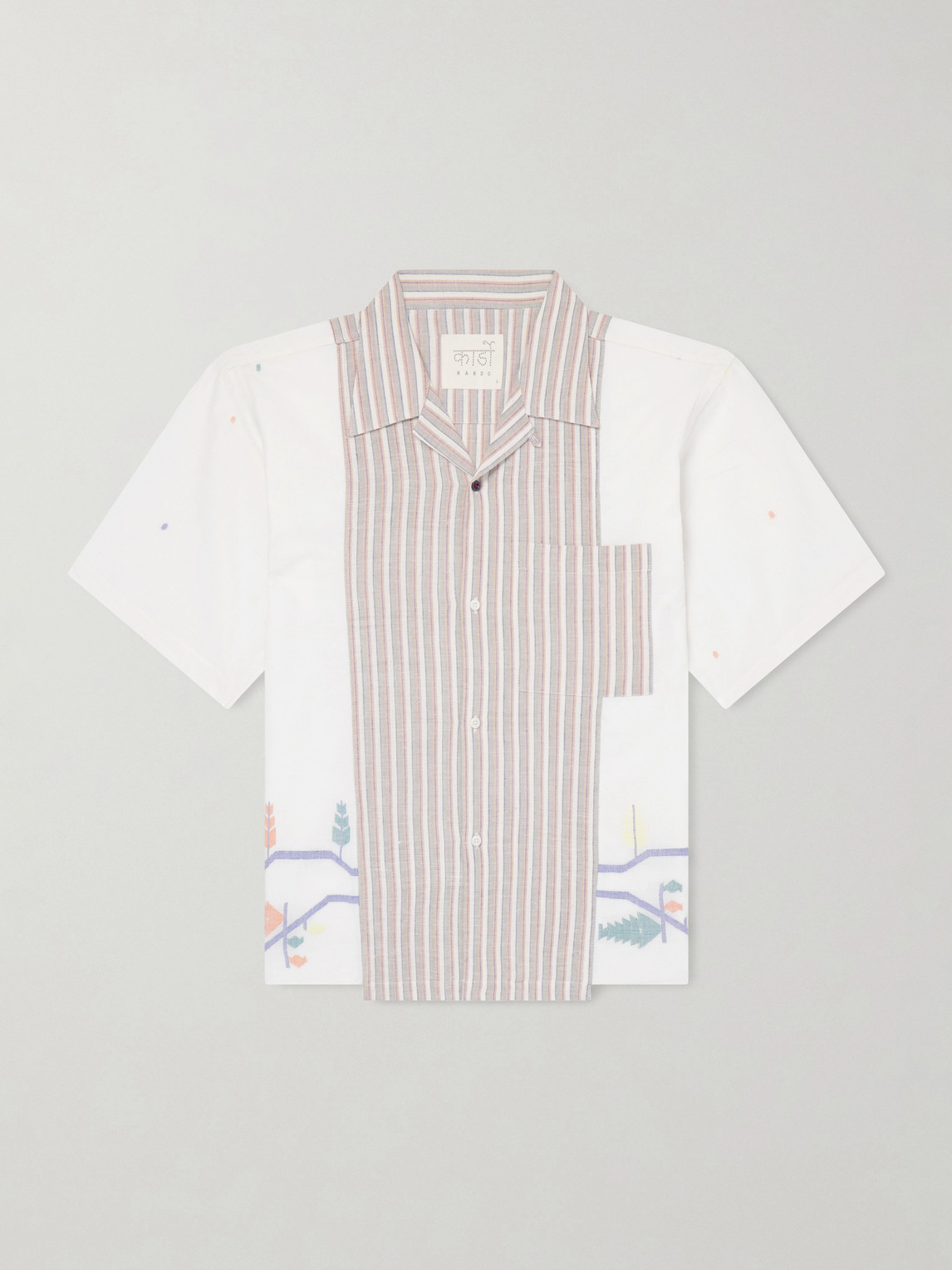 Kardo Kunal Cotton Shirt In White