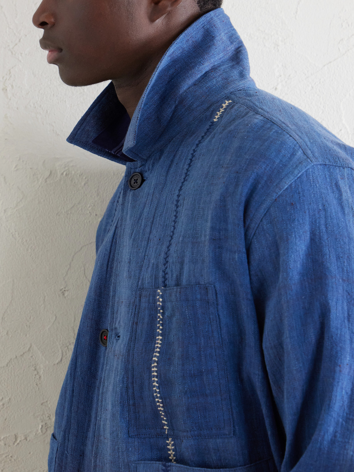 Bodhi Cotton-Jacquard Jacket