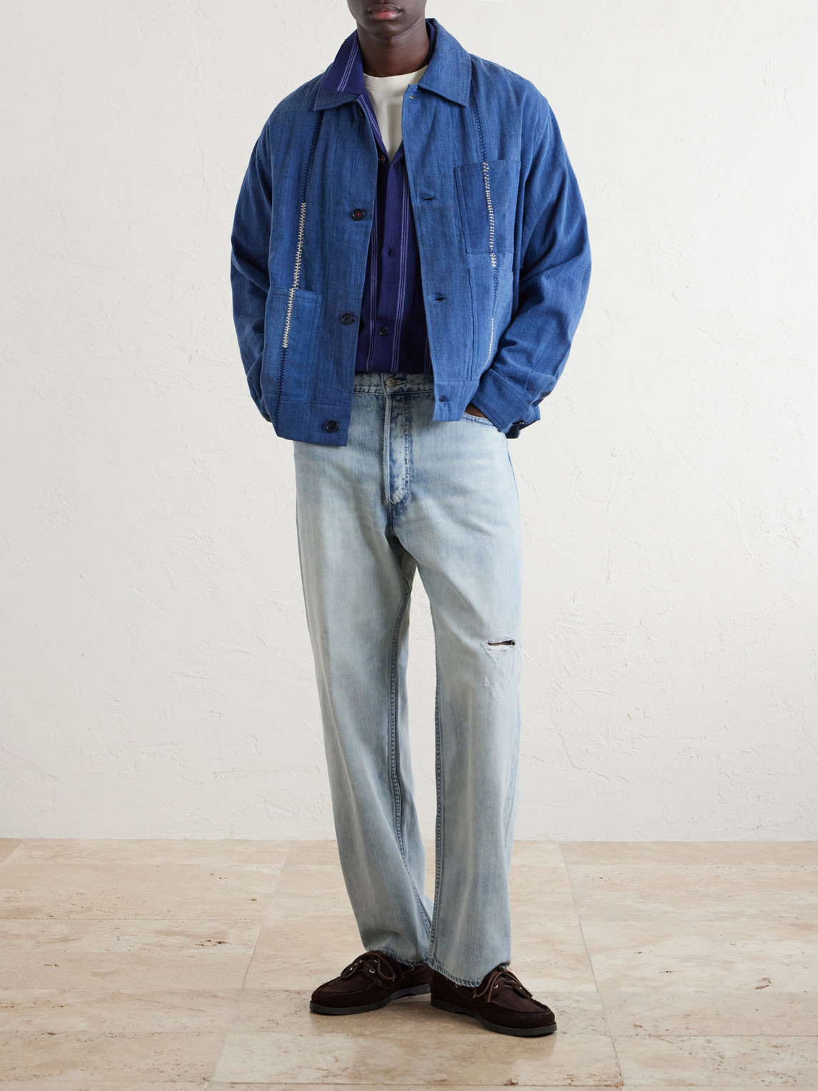 Bodhi Cotton-Jacquard Jacket