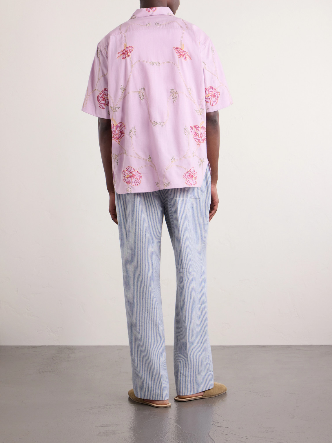  Kardo - Ronen Cotton Shirt - Men - Pink - S 