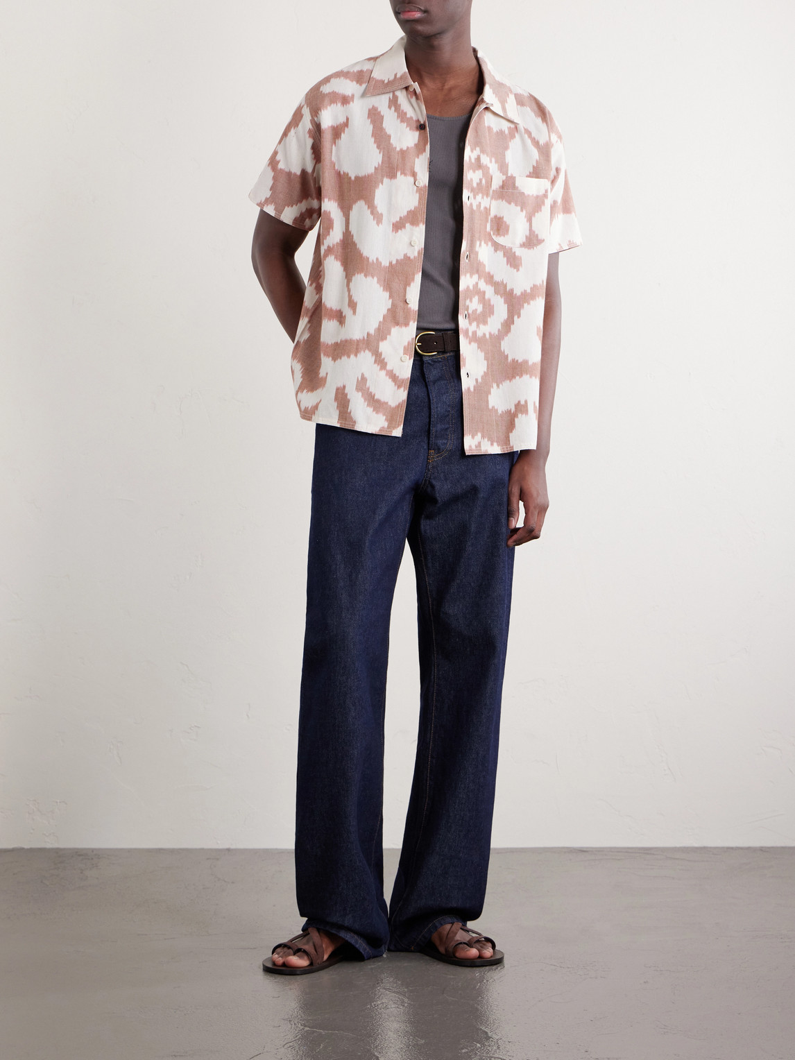 Chintan Embroidered Cotton Shirt