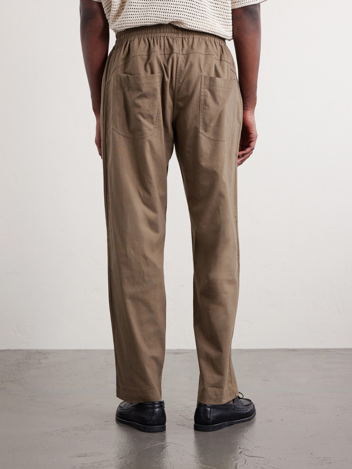  Kardo - Roy Straight-leg Cotton Trousers - Men - Green - S 