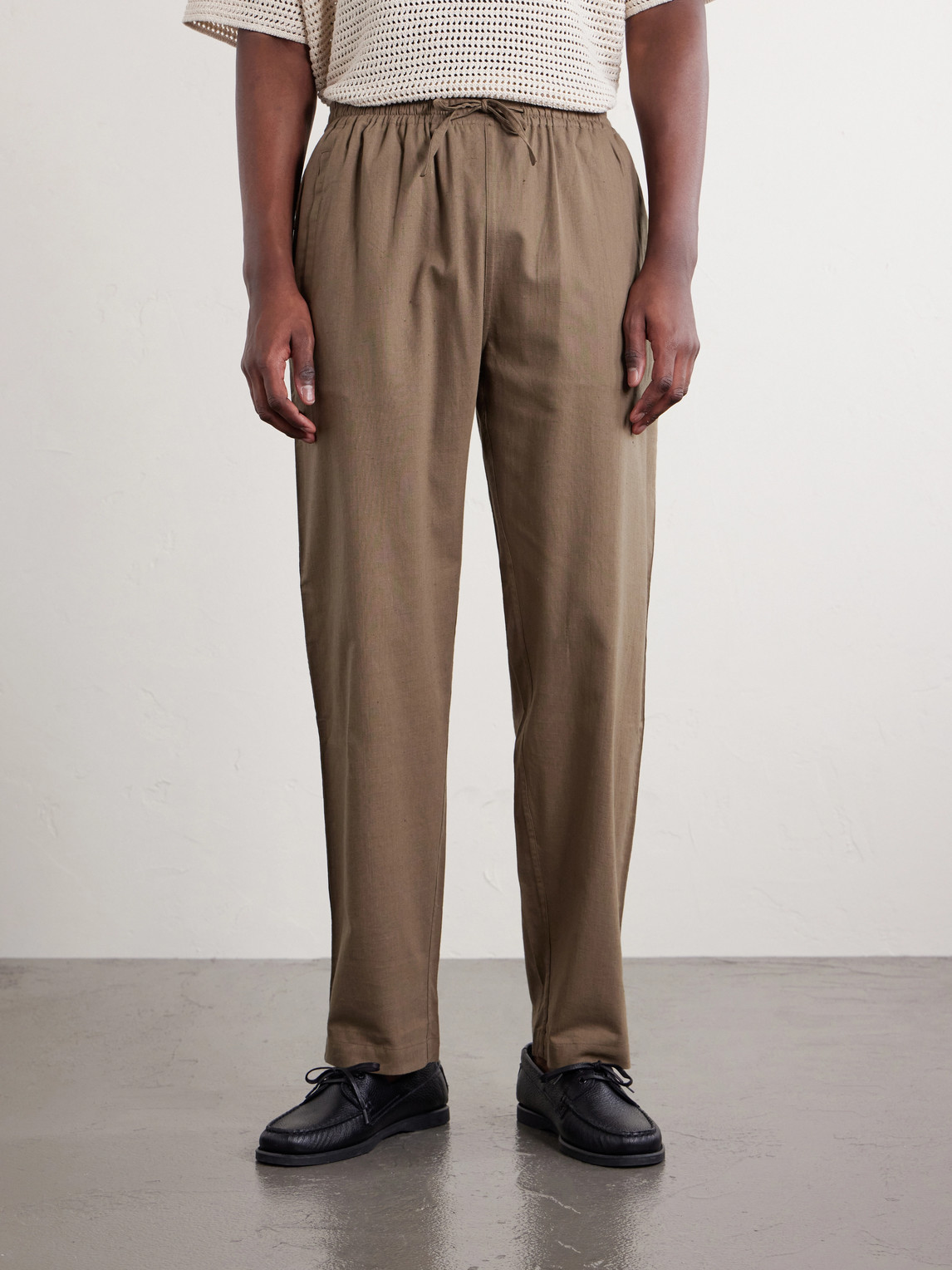  Kardo - Roy Straight-leg Cotton Trousers - Men - Green - S 