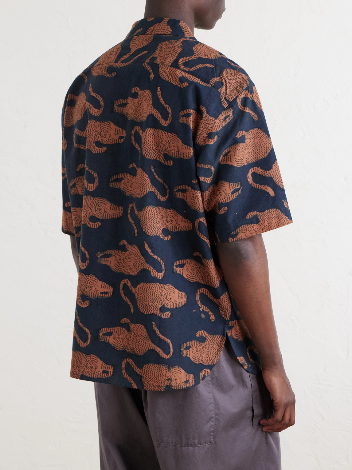 Kardo - Ronen Printed Cotton Shirt - Men - Black - S 