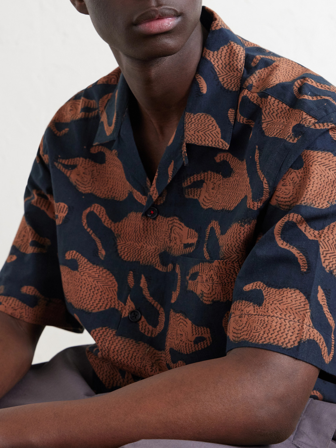 Ronen Printed Cotton Shirt