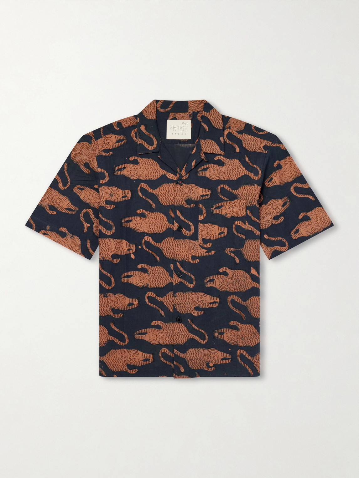 Kardo Ronen Printed Cotton Shirt - Men
