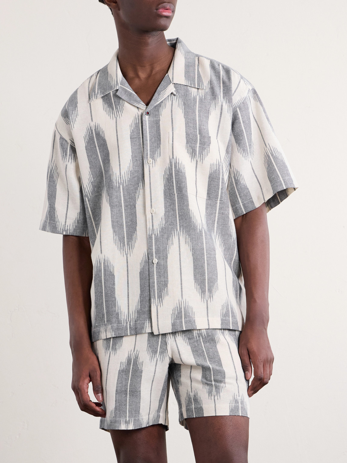  Kardo - Rohit Cotton Shirt - Men - Gray - S 