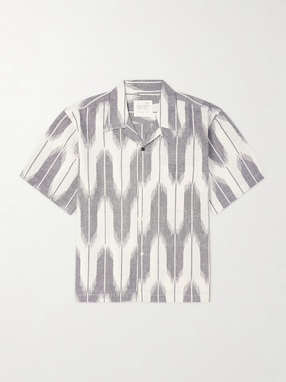 Kardo Rohit Cotton Shirt In Gray