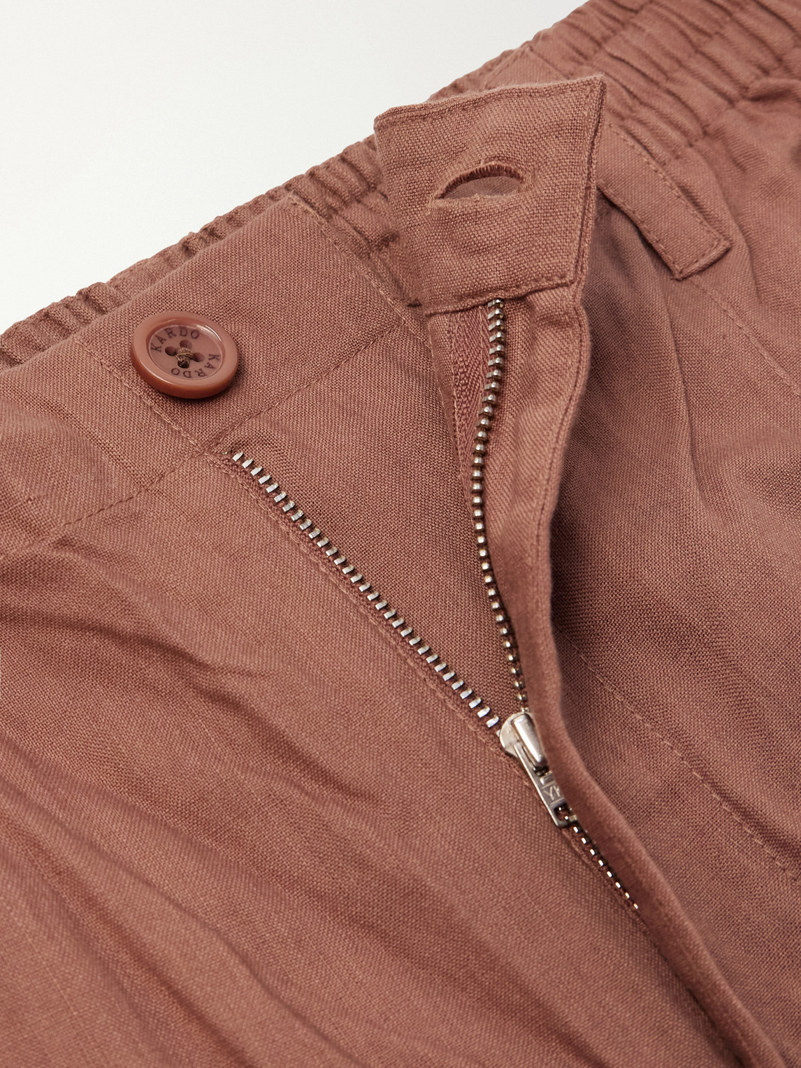 Kedar Straight-Leg Cotton Trousers