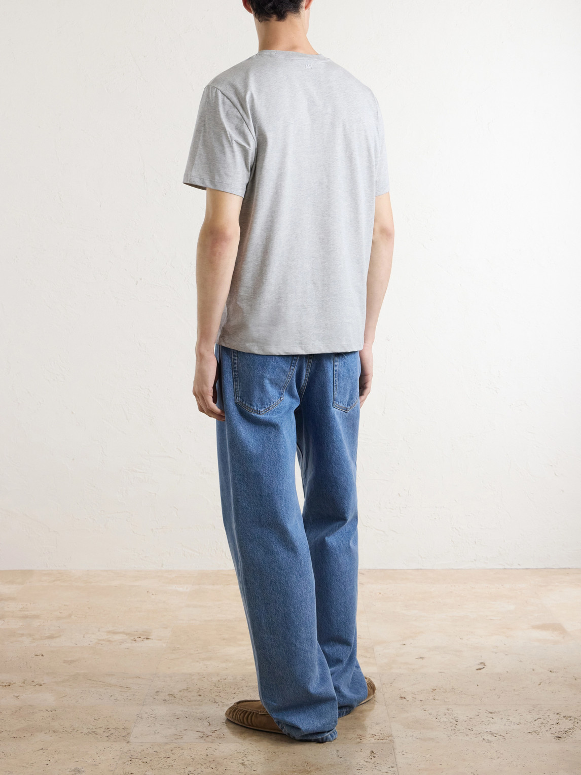 Logo-Embroidery Cotton-Jersey T-Shirt