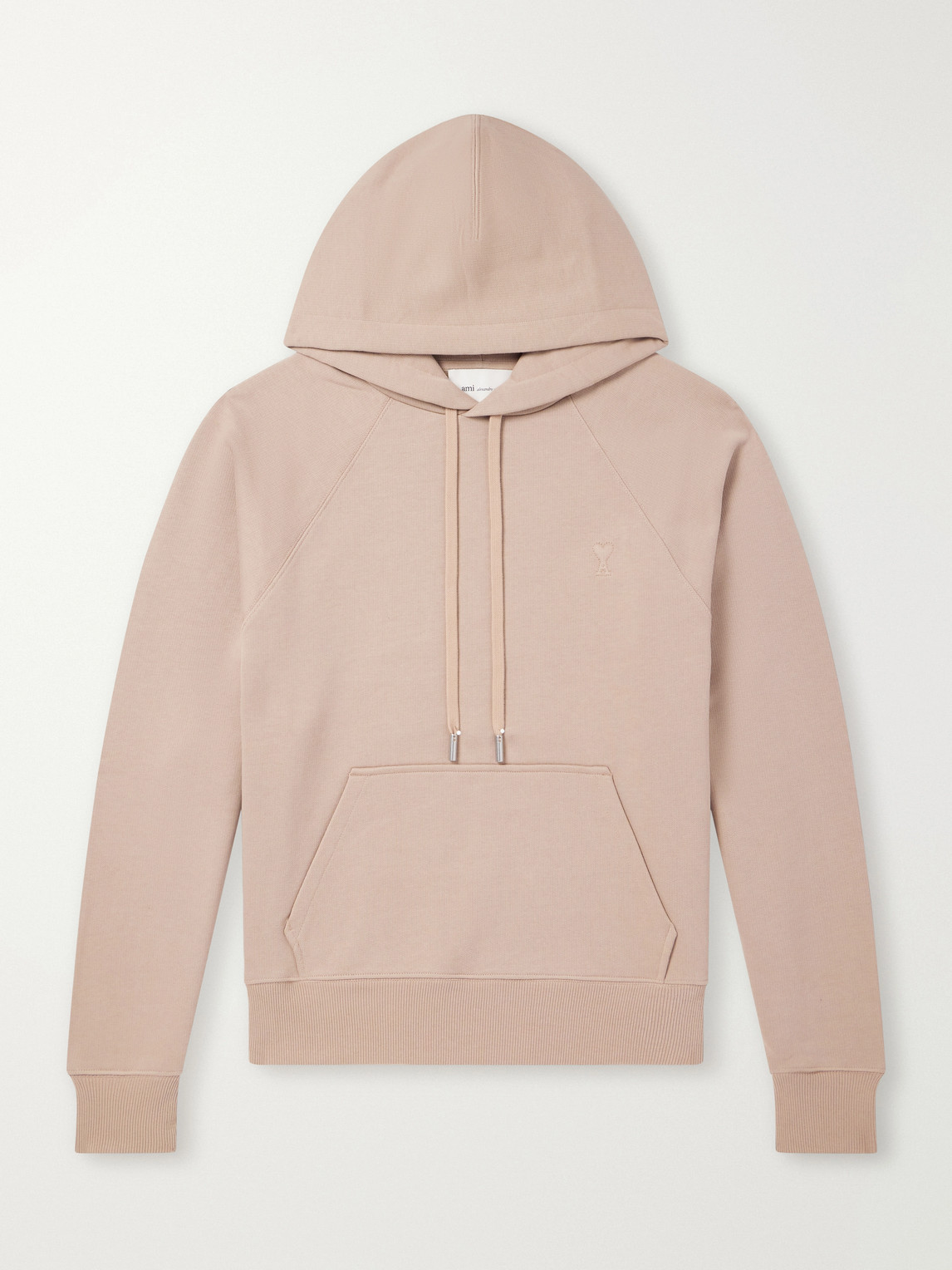 Logo-Embossed Cotton-Jersey Hoodie