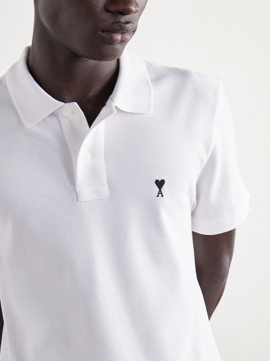 Logo-Embroidered Cotton-Piqué Polo Shirt