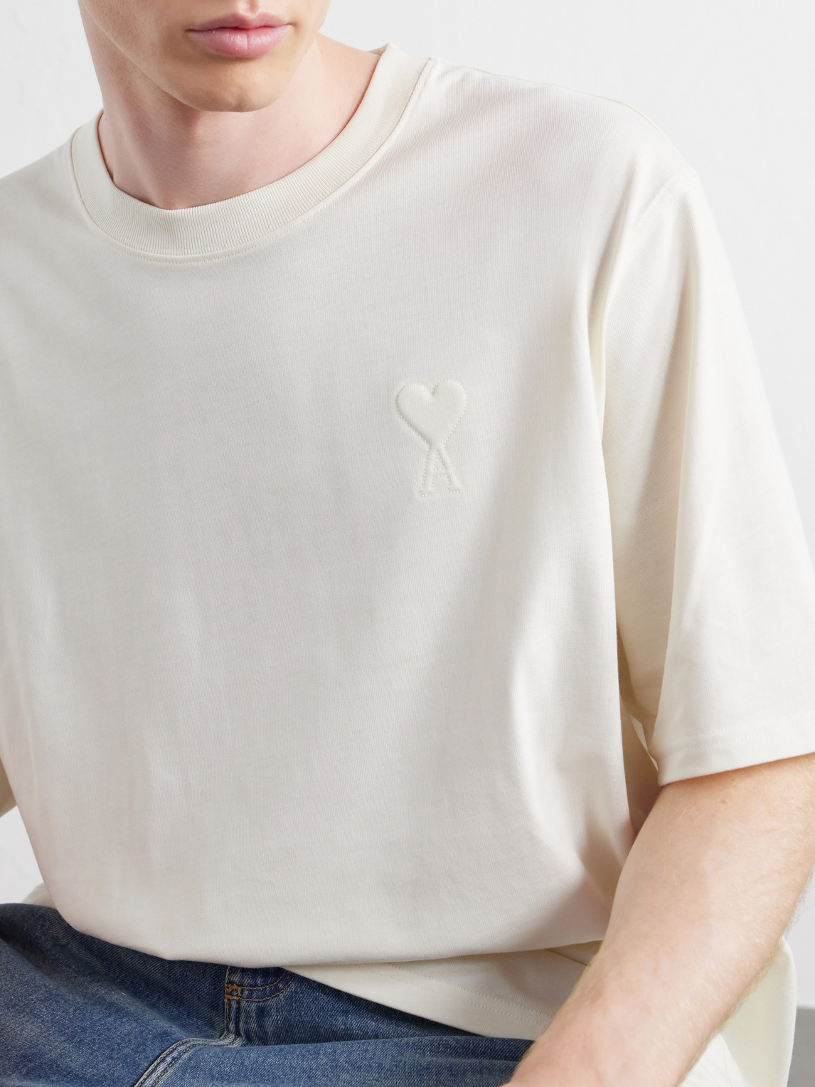 Logo-Embroidered Cotton-Jersey T-Shirt