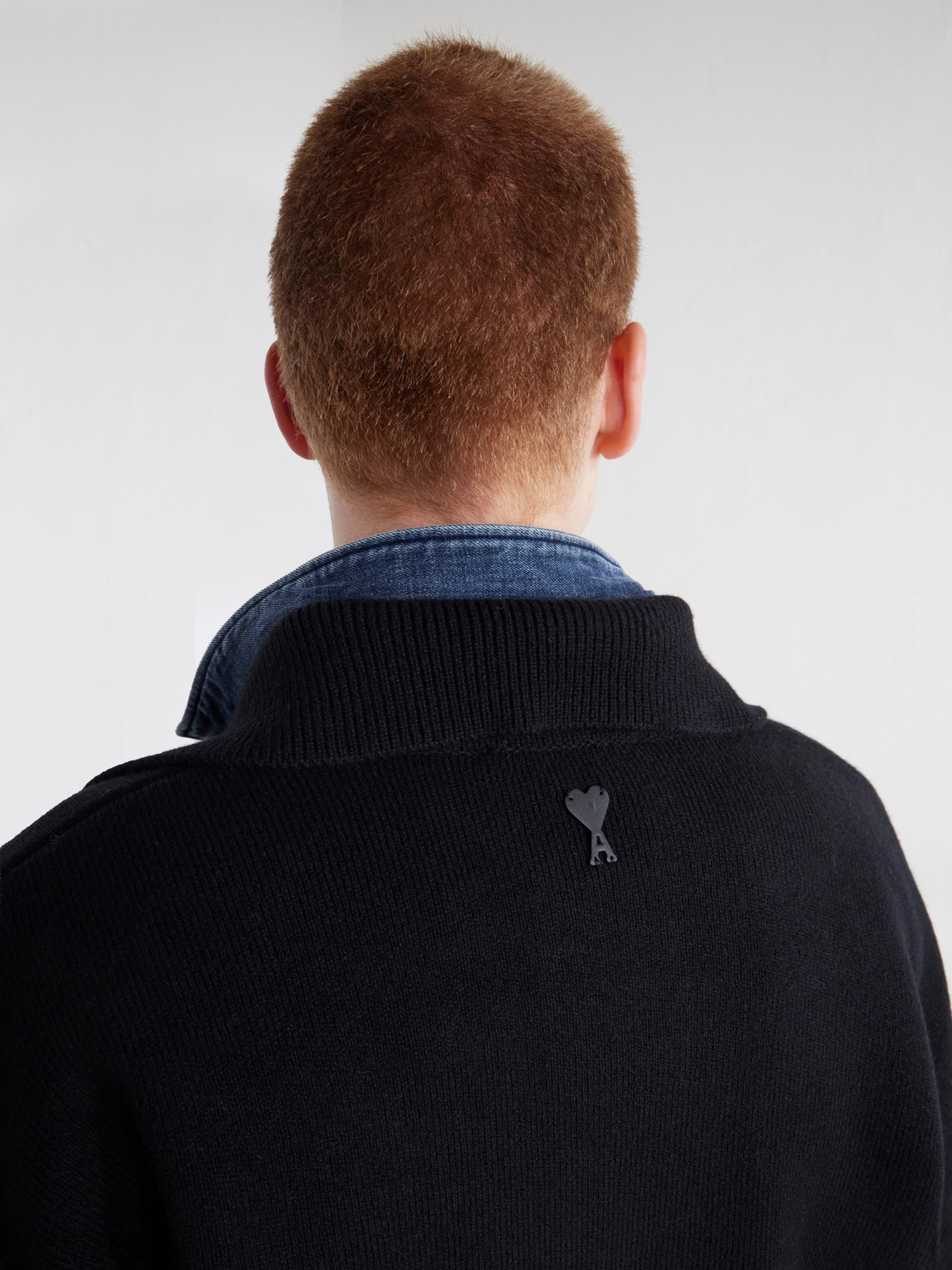 Logo-Appliquéd Merino Cardigan