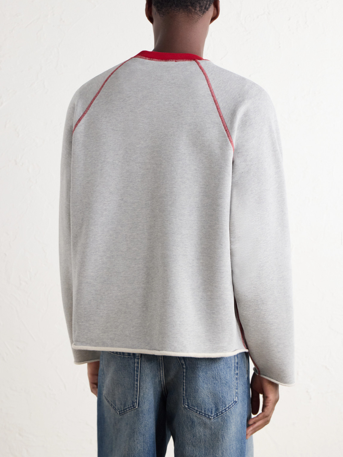 Logo-Appliquéd Cotton-Blend Jersey Sweatshirt