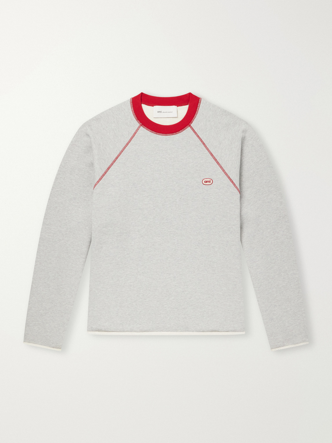 Logo-Appliquéd Cotton-Blend Jersey Sweatshirt