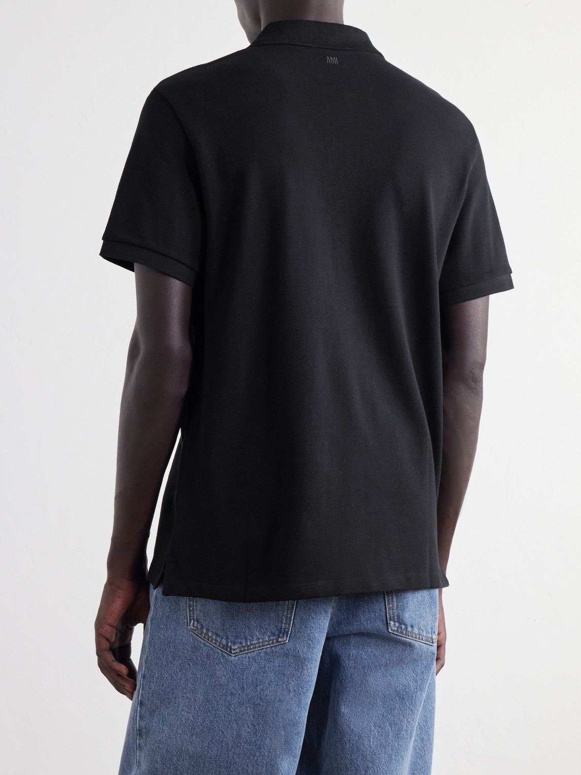 Logo-Embroidered Cotton-Piqué Polo Shirt