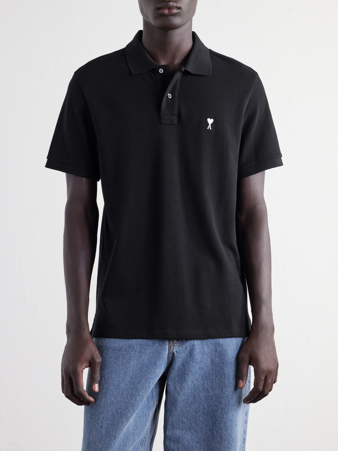 Logo-Embroidered Cotton-Piqué Polo Shirt