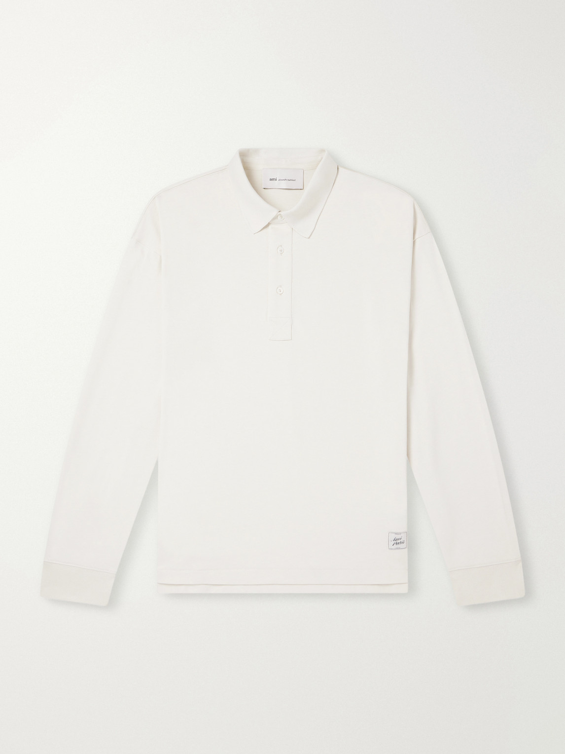 Logo-Appliquéd Cotton-Jersey Polo Shirt