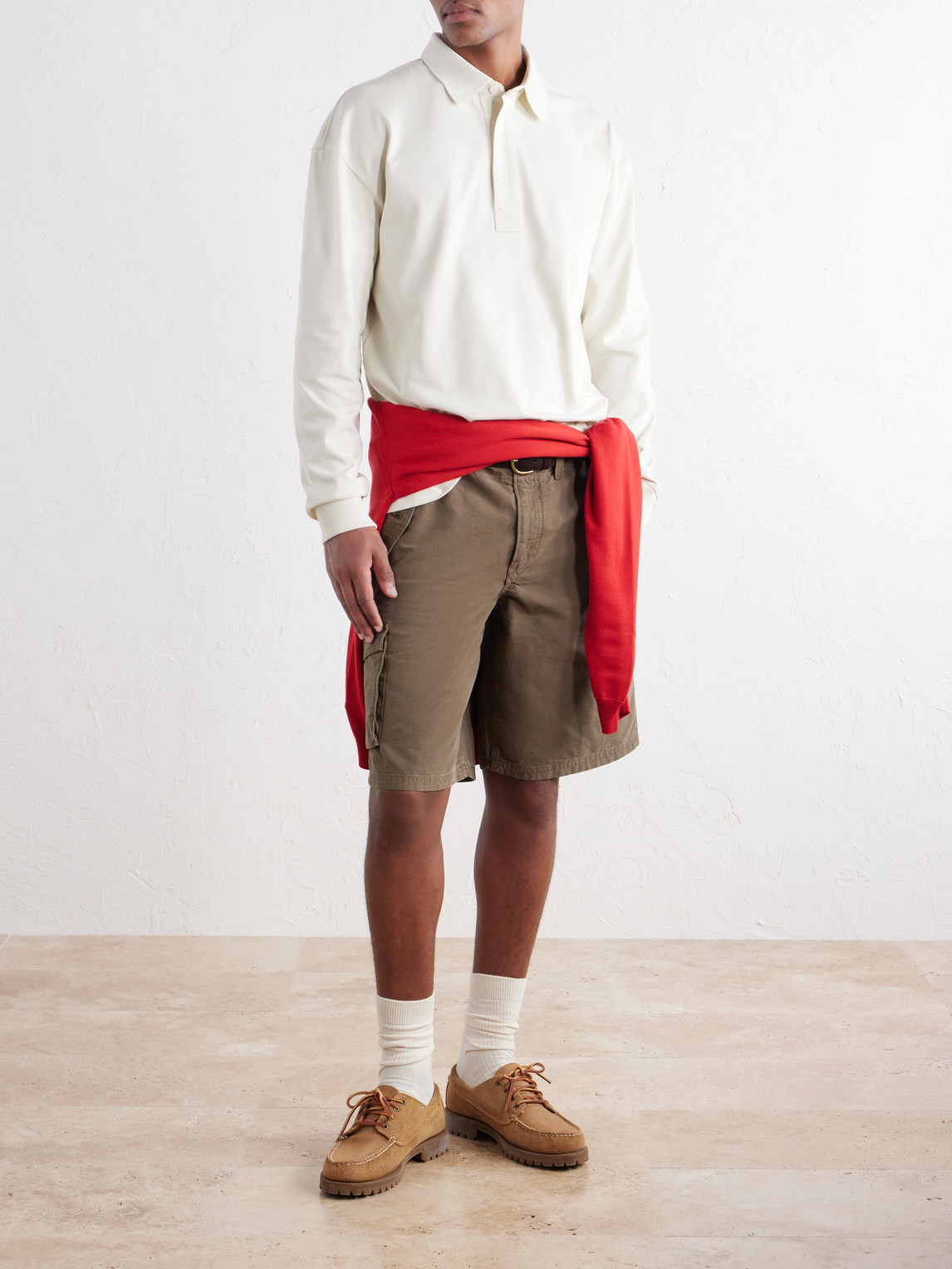 Logo-Appliquéd Cotton-Jersey Polo Shirt