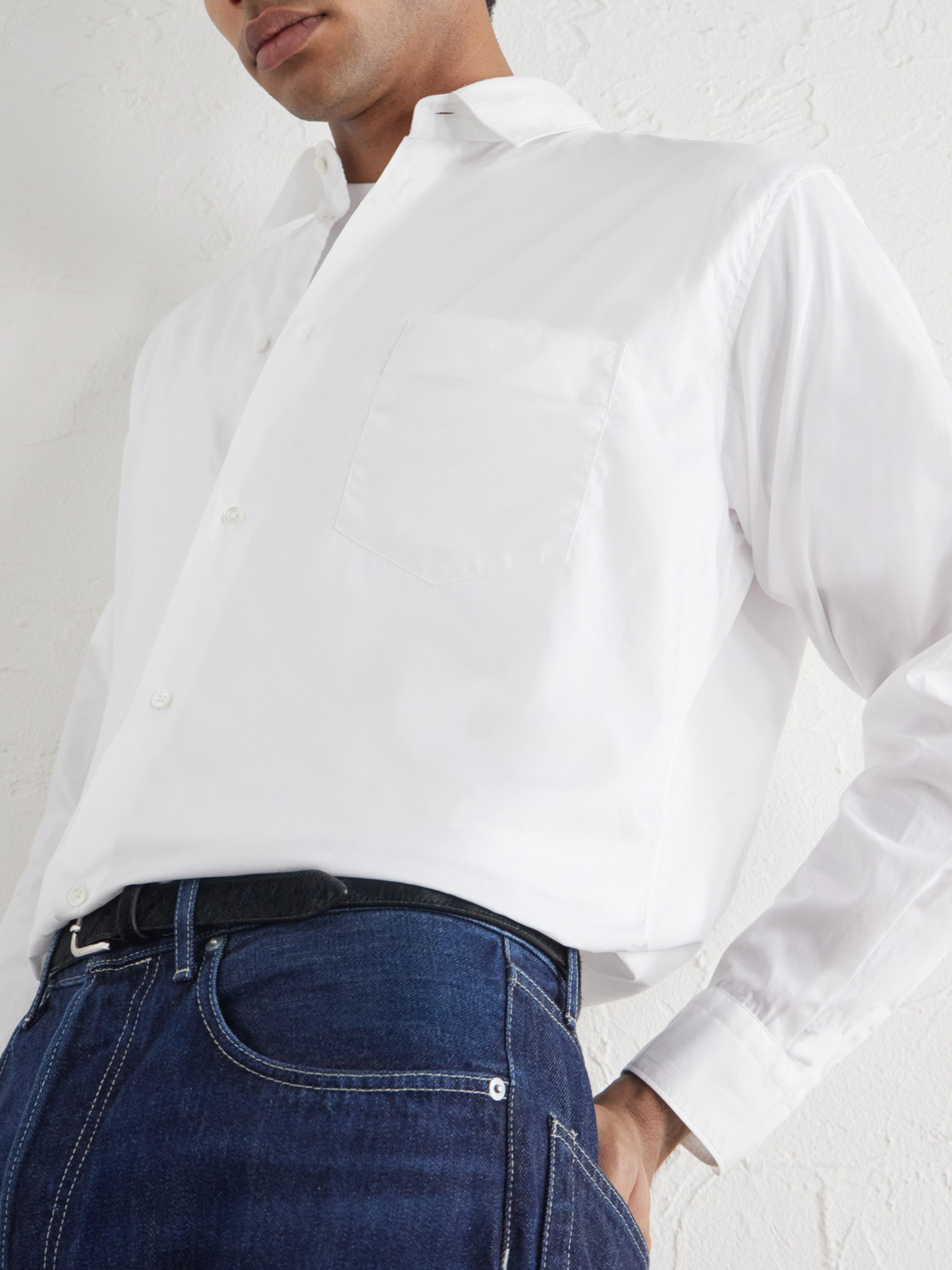 Cotton-Poplin Shirt