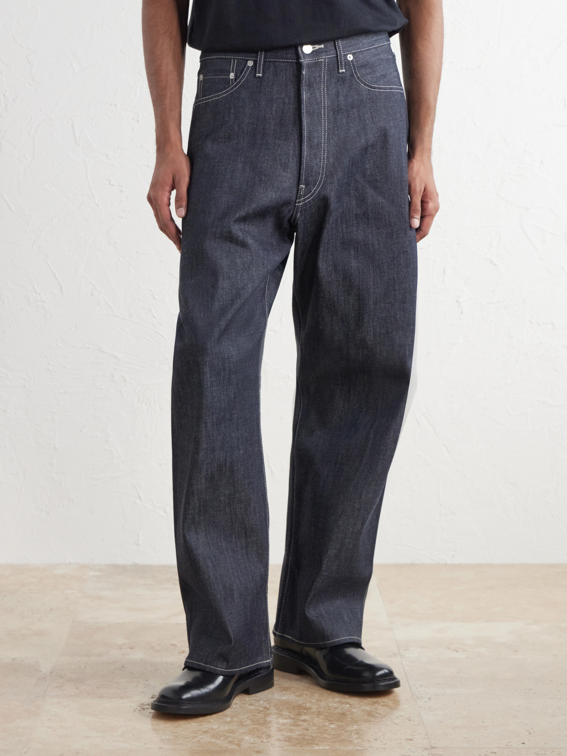 Selvage Straight-Leg Jeans