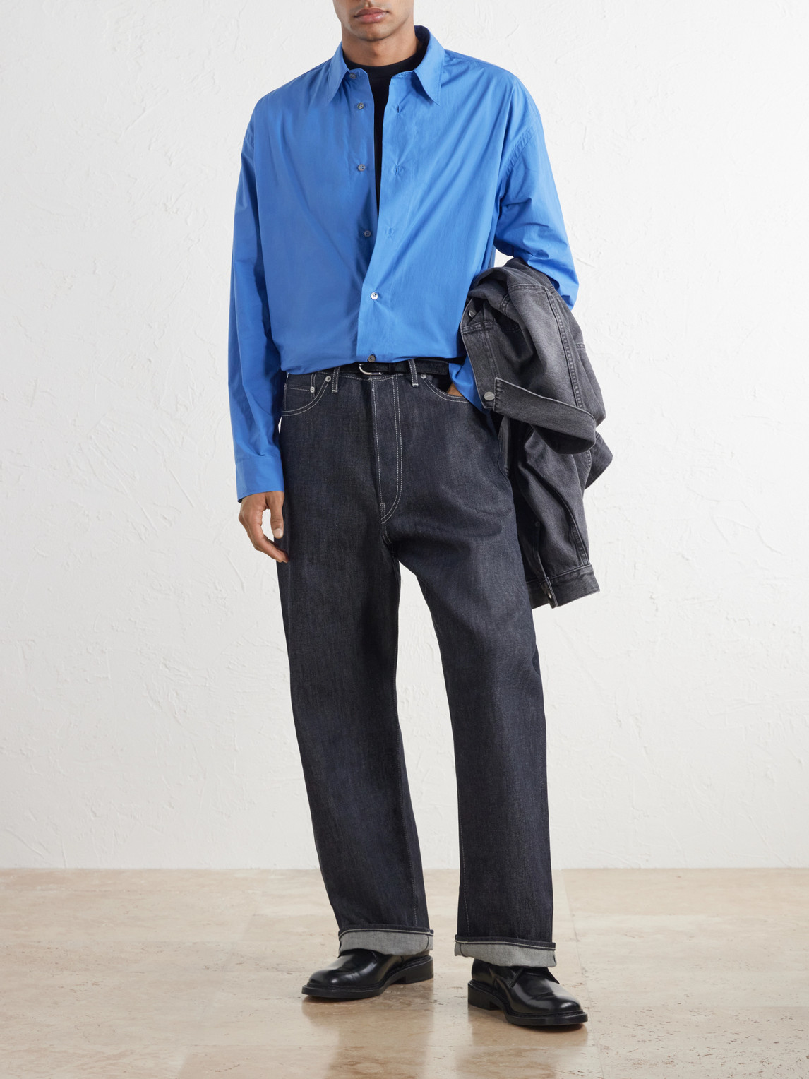 Selvage Straight-Leg Jeans