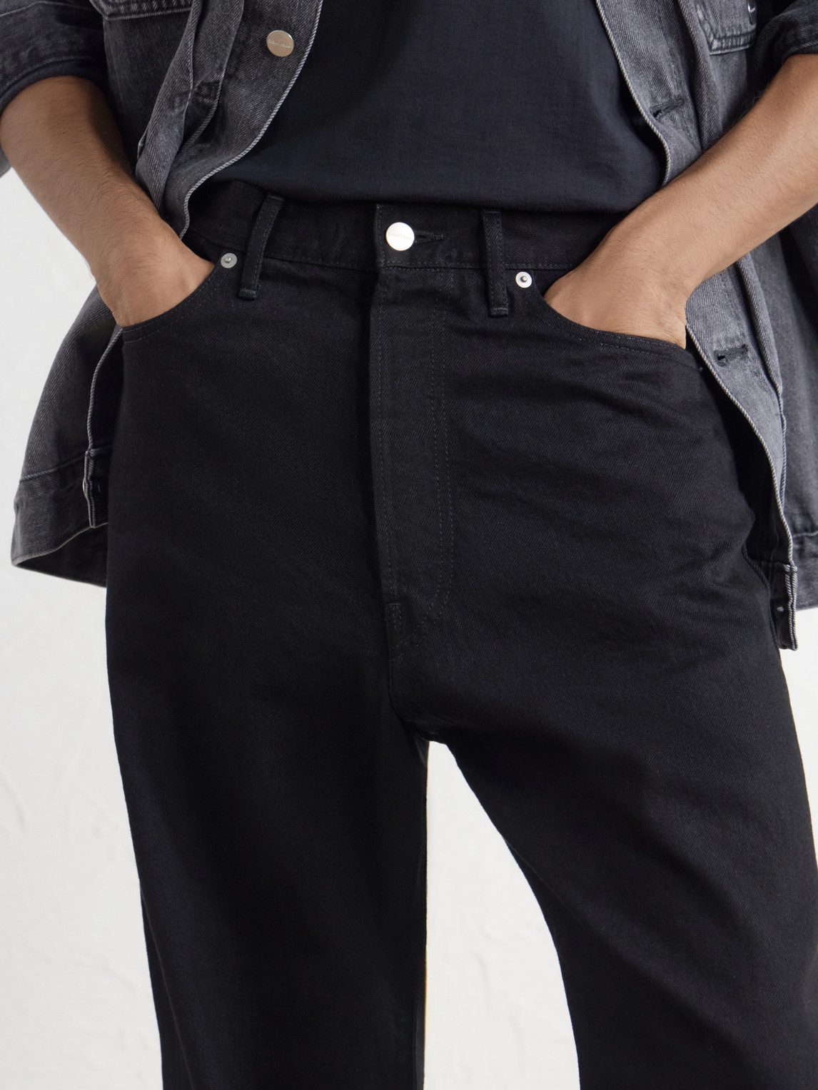 Selvage Straight-Leg Jeans