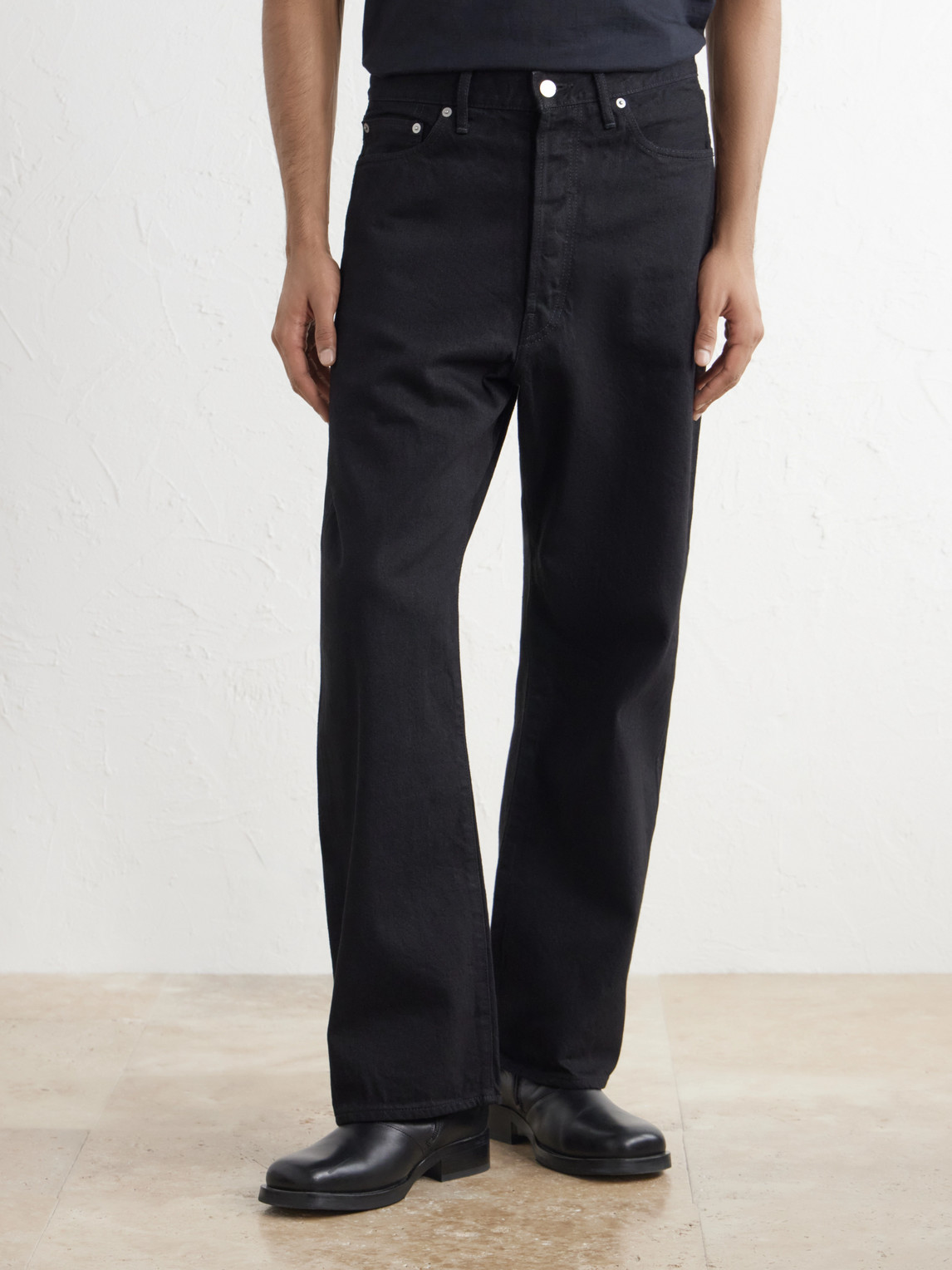 Selvage Straight-Leg Jeans