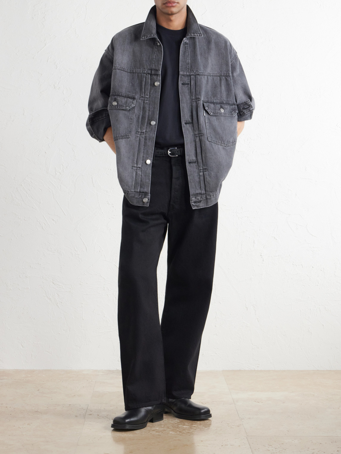 Selvage Straight-Leg Jeans